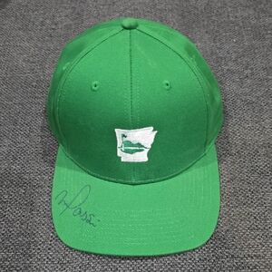DC Green Outdoor Cap signed by LPGA golfer Maria Fassi
